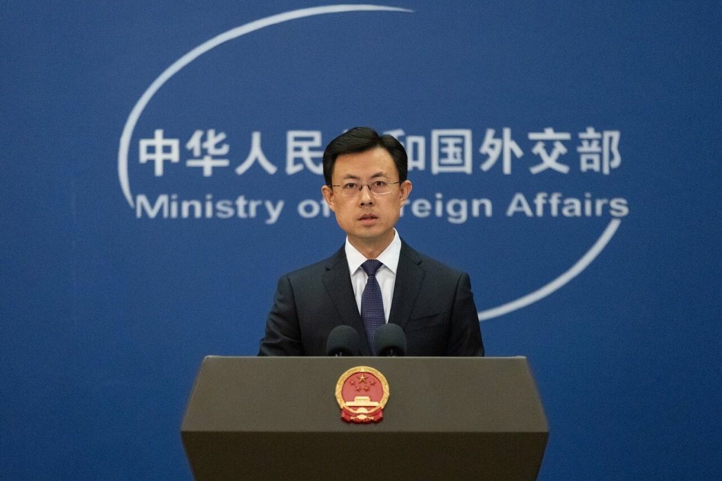 大陆外交部发言人郭嘉昆。(欧新社资料照) 大陆外交部发言人郭嘉昆。(欧新社资料照)