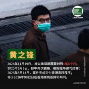 香港著名民主人士黄之锋被控香港国安法“串谋勾结外国或者境外势力危害国家